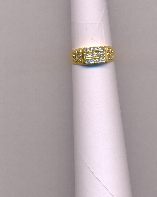GOLD RING GENTS CASTING FANCY