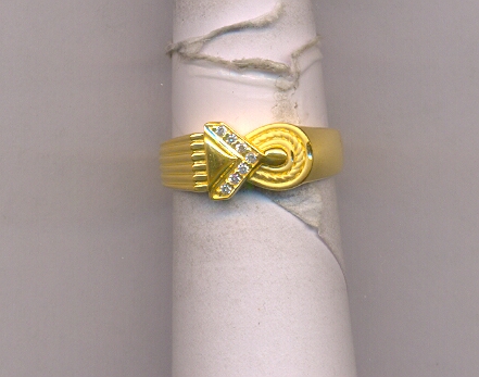 GOLD RING GENTS CASTING FANCY