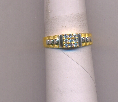 GOLD RING GENTS CASTING FANCY
