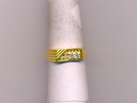 GOLD RING GENTS CASTING FANCY