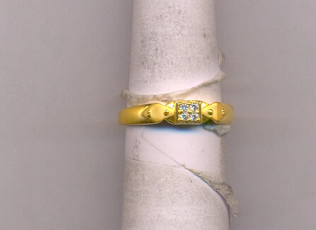 GOLD RING GENTS CASTING FANCY