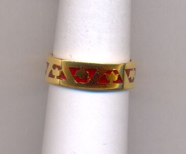 GOLD RING GENTS PLAIN EXCLUSIVE