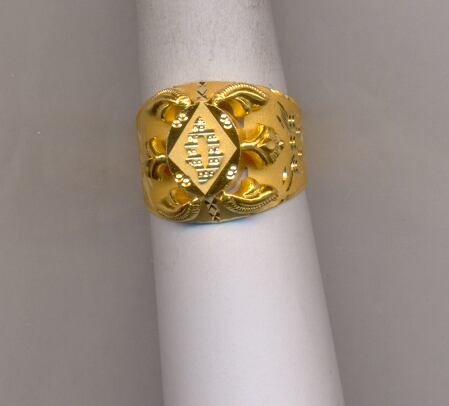 GOLD RING GENTS PLAIN EXCLUSIVE