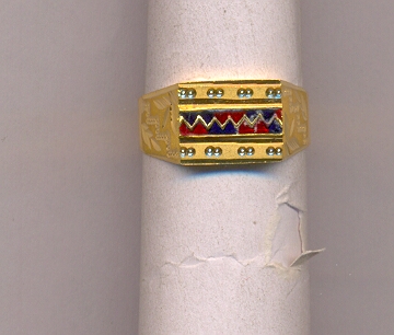 GOLD RING GENTS PLAIN FANCY