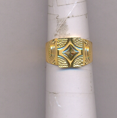 GOLD RING GENTS PLAIN GENERAL