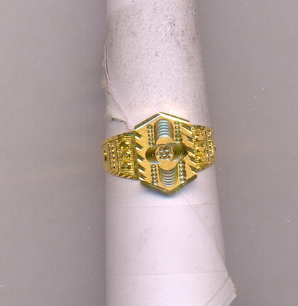 GOLD RING GENTS PLAIN GENERAL