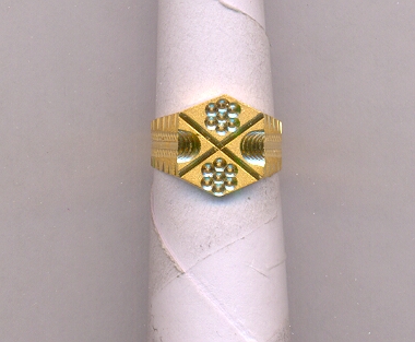 GOLD RING GENTS PLAIN GENERAL