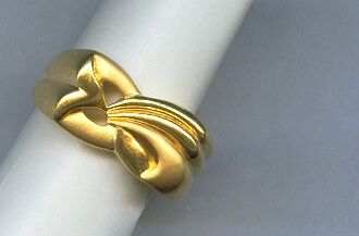GOLD RING GENTS PLAIN GENERAL