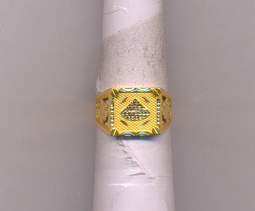 GOLD RING GENTS PLAIN GENERAL