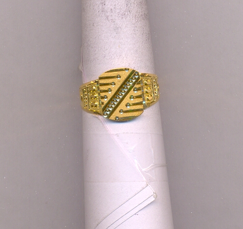 GOLD RING GENTS PLAIN GENERAL