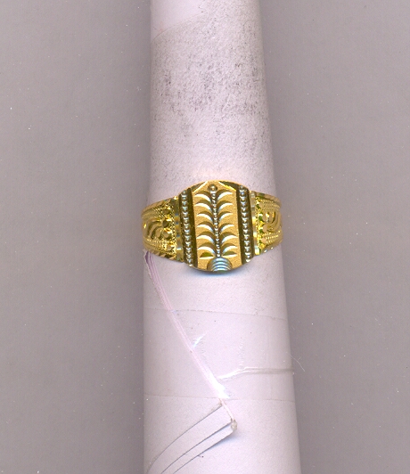 GOLD RING GENTS PLAIN GENERAL