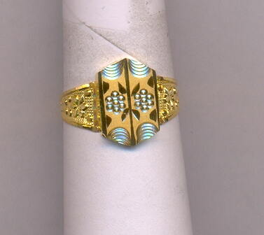 GOLD RING GENTS PLAIN GENERAL