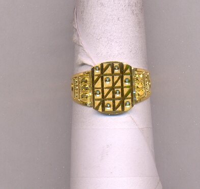 GOLD RING GENTS PLAIN GENERAL