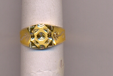 GOLD RING GENTS PLAIN GENERAL