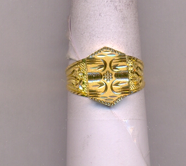 GOLD RING GENTS PLAIN GENERAL