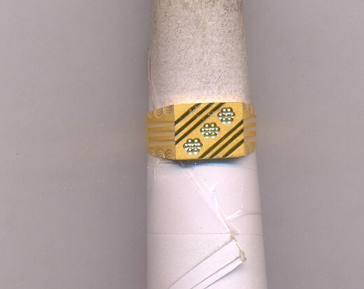 GOLD RING GENTS PLAIN GENERAL