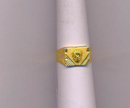 GOLD RING GENTS PLAIN GENERAL