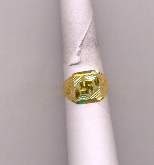 GOLD RING GENTS PLAIN GENERAL