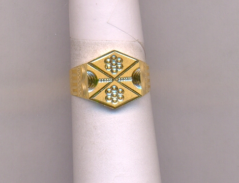 GOLD RING GENTS PLAIN GENERAL