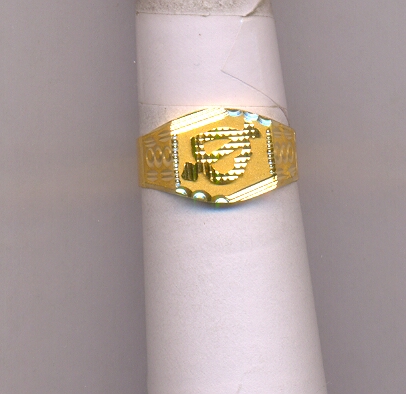 GOLD RING GENTS PLAIN GENERAL