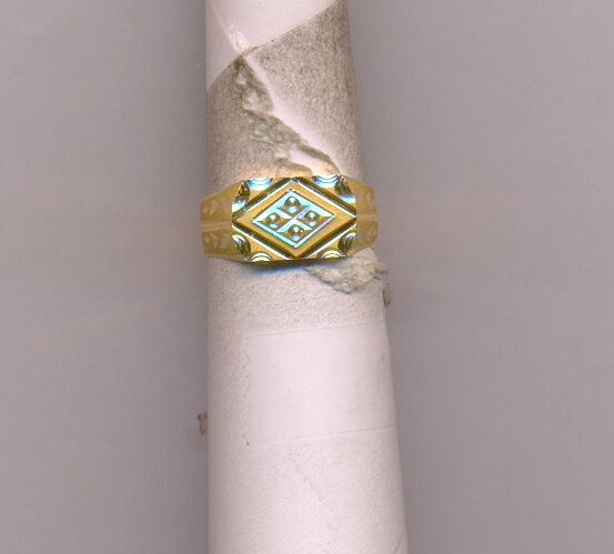 GOLD RING GENTS PLAIN GENERAL