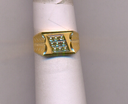 GOLD RING GENTS PLAIN GENERAL