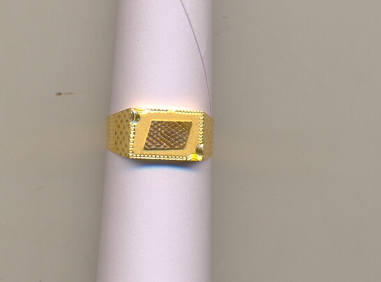 GOLD RING GENTS PLAIN GENERAL