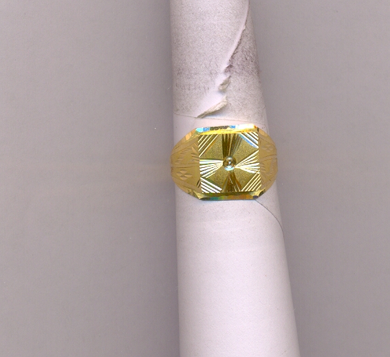 GOLD RING GENTS PLAIN GENERAL
