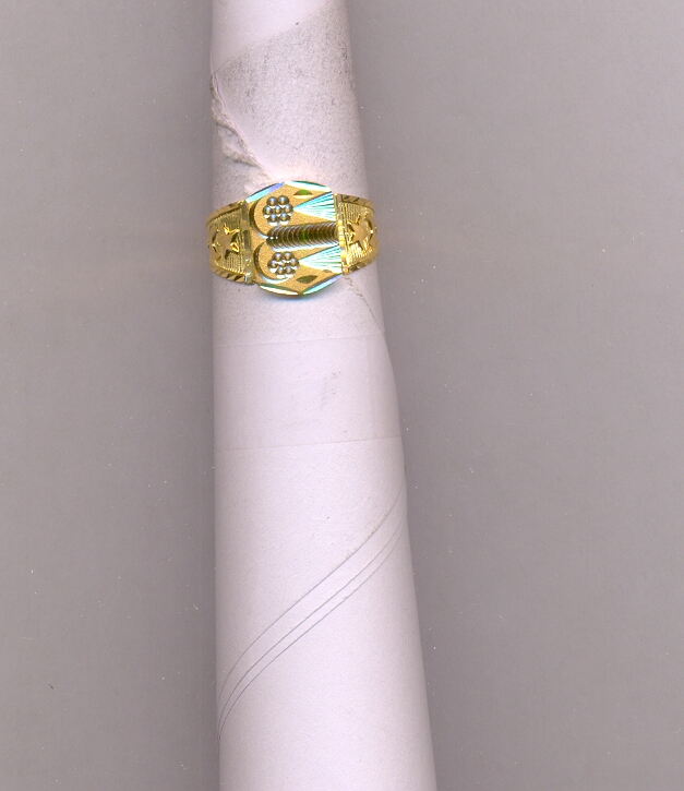 GOLD RING GENTS PLAIN GENERAL