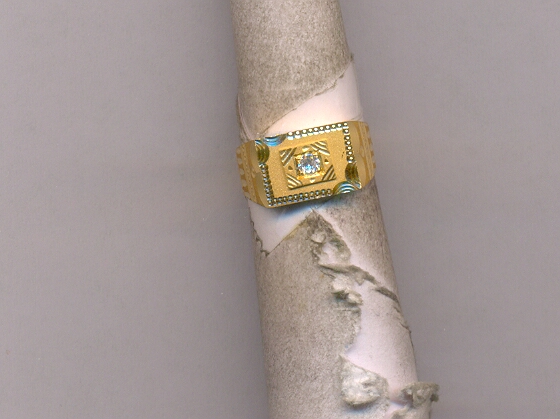 GOLD RING GENTS PLAIN GENERAL