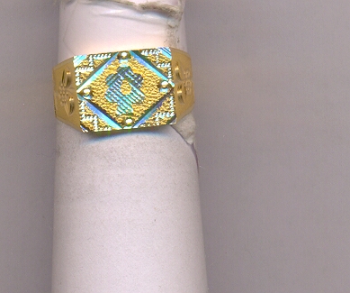 GOLD RING GENTS PLAIN GENERAL