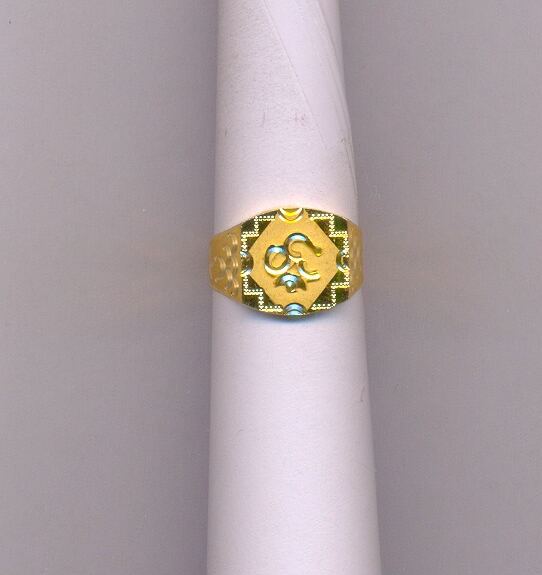 GOLD RING GENTS PLAIN GENERAL
