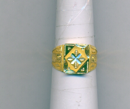 GOLD RING GENTS PLAIN GENERAL