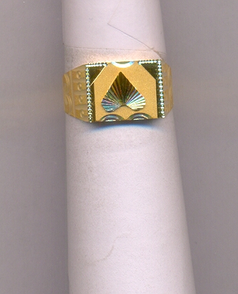 GOLD RING GENTS PLAIN GENERAL