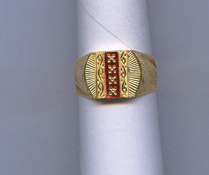 GOLD RING GENTS PLAIN GENERAL