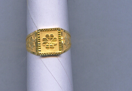 GOLD RING GENTS PLAIN GENERAL