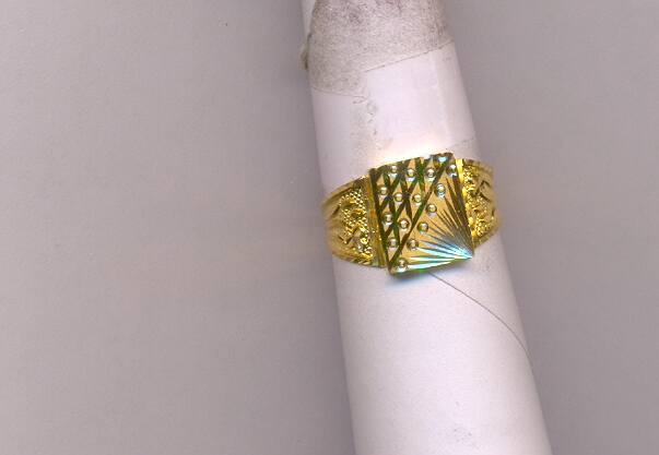 GOLD RING GENTS PLAIN GENERAL