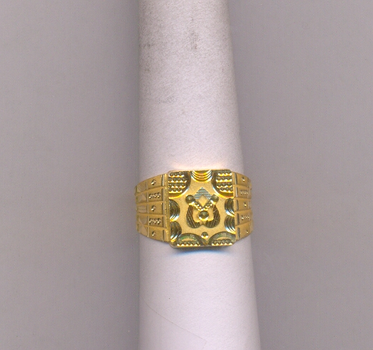GOLD RING GENTS PLAIN GENERAL