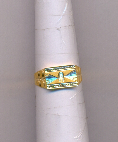 GOLD RING GENTS PLAIN GENERAL