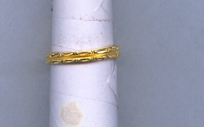 GOLD RING GENTS PLAIN GENERAL