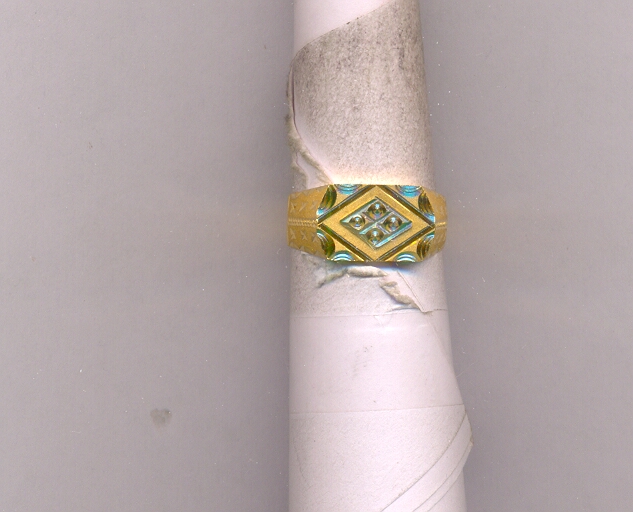 GOLD RING GENTS PLAIN GENERAL