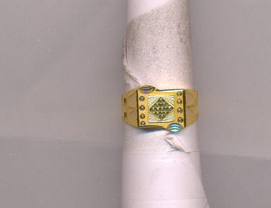 GOLD RING GENTS PLAIN GENERAL
