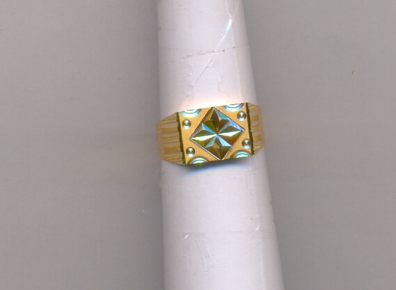 GOLD RING GENTS PLAIN GENERAL