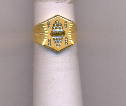GOLD RING GENTS PLAIN GENERAL