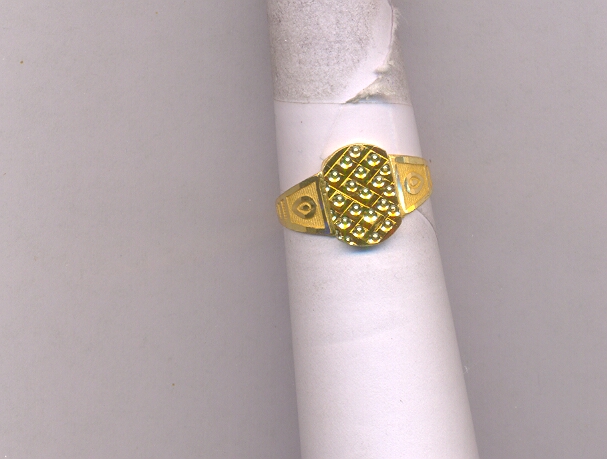GOLD RING GENTS PLAIN GENERAL