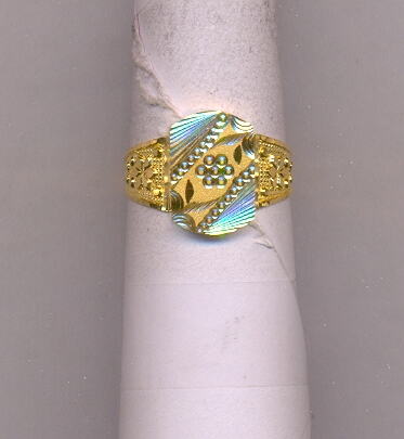 GOLD RING GENTS PLAIN GENERAL