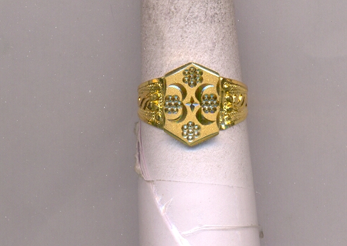 GOLD RING GENTS PLAIN GENERAL