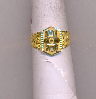 GOLD RING GENTS PLAIN GENERAL