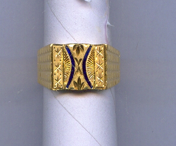 GOLD RING GENTS PLAIN GENERAL