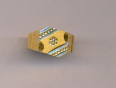 GOLD RING GENTS PLAIN GENERAL